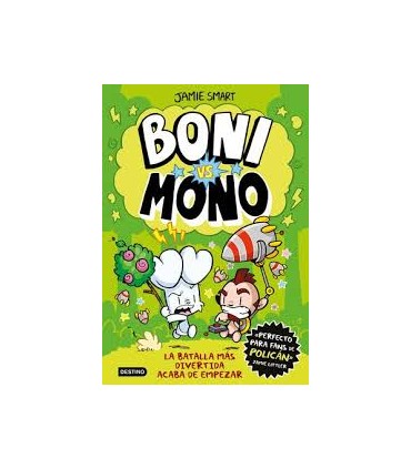 BONI VS MONO 1 LA BATALLA MAS DIVERTIDA