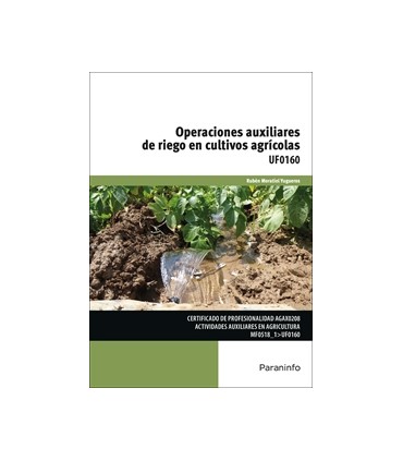 Operaciones auxiliares de riego en cultivos agrícolas
