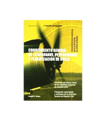 Conocimiento general de la aeronave. Performance y planificación de vuelo