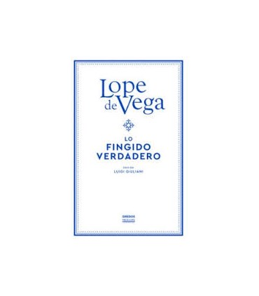 Lo fingido verdadero