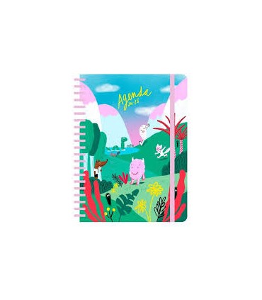 Agenda escolar semanal 2024-2025 Lyona