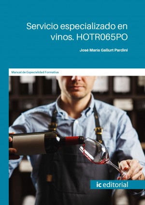 Servicio especializado en vinos. HOTR065PO