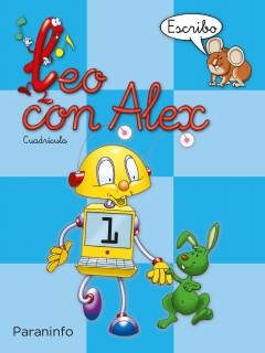 Leo con Alex. Escritura 1. Cuadrícula (Educación Infantil)