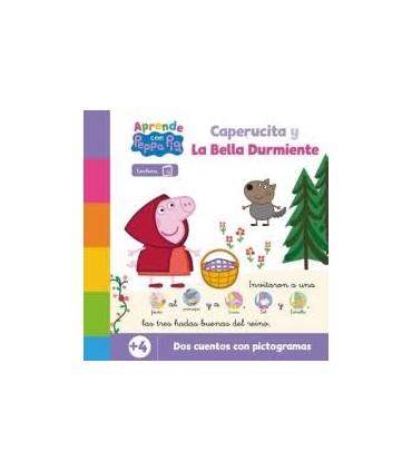 Peppa Pig. Lectoescritura - Aprende con Peppa. Caperucita y La bella durmiente