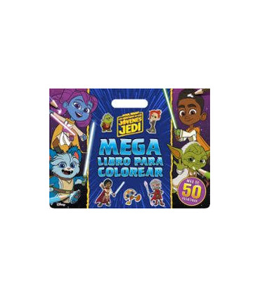 Star Wars. Las aventuras de los jóvenes Jedi. Megalibro para colorear