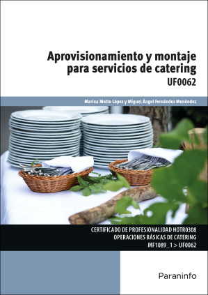 Aprovisionamiento y montaje para servicios de catering