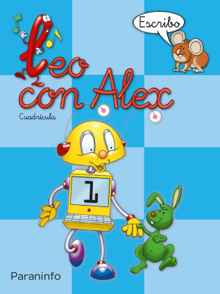 Leo con Alex. Escritura 1. Cuadrícula (Educación Infantil)