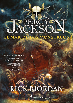 PERCY JACKSON 2 MAR DE LOS MONSTRU COMIC