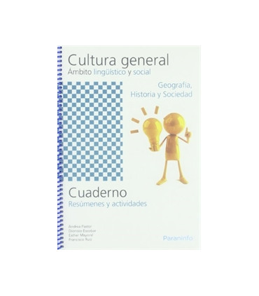 Cuaderno de cultura general. Ámbito linguístico y social. Geografía, historia y sociedad