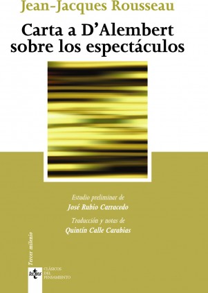 Carta a D´Alembert sobre los espectáculos