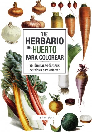 Mi herbario del huerto para colorear