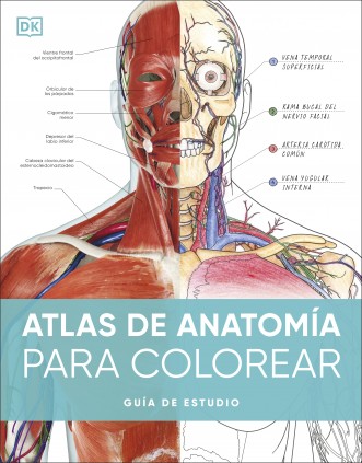 Atlas de anatomía para colorear