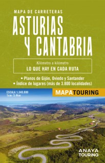 MAPA CARRETERAS ASTURIAS Y CANTABRIA