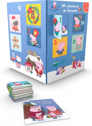 Peppa Pig. Libro juguete - Mi calendario de adviento