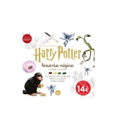 HARRY POTTER. ACUARELAS MAGICAS: FLORA Y