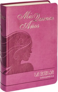 Biblia Latinoamérica [letra grande] - símil piel - Mis 15 años