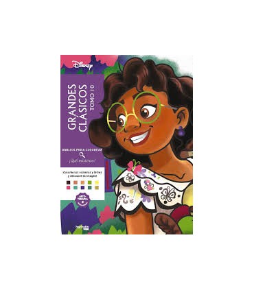 Dibujos para colorear, ¡qué misterio! Grandes clásicos, tomo 10