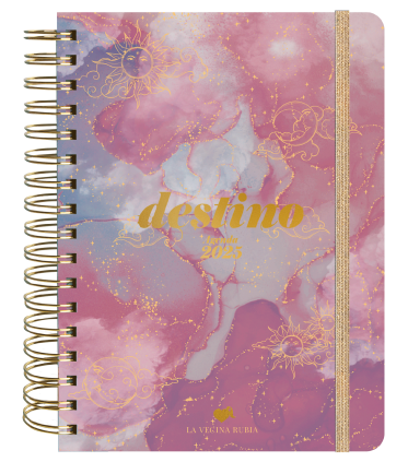 Agenda anual semanal 2025 La Vecina Rubia