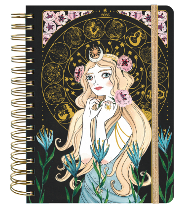 Agenda anual diaria 2025 María Hesse