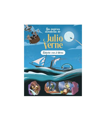 Las mejores aventuras de Julio Verne. Pack de 2 libros para niños de 5 a 9 años