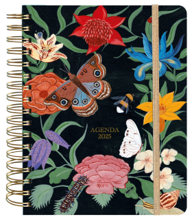 Agenda anual semanal 2025 Brianda