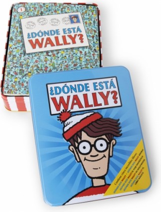 DONDE ESTA WALLY CAJA METALICA
