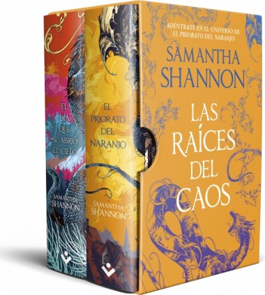 Las raíces del caos (estuche con: El día que se abrió el cielo | El priorato del naranjo)