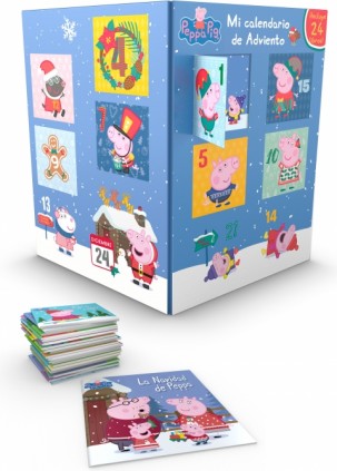 Peppa Pig. Libro juguete - Mi calendario de adviento