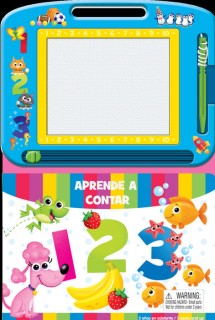 APRENDE A CONTAR  LIBRO PIZARRA MAGNETIC