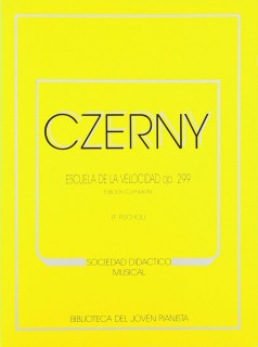 Escuela de la velocidad, op. 299 [Música impresa]