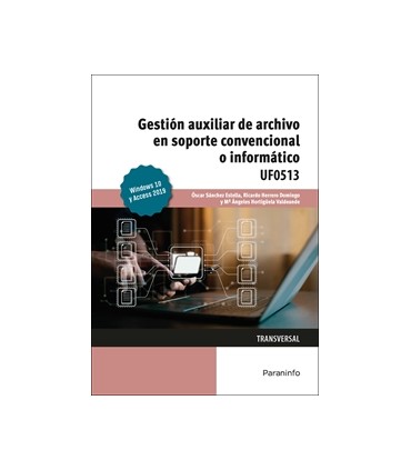 UF0513 GESTION AUXILIAR ARCHIVO SOP INFO