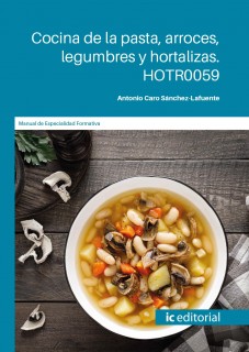 Cocina de la pasta, arroces, legumbres y hortalizas. HOTR0059