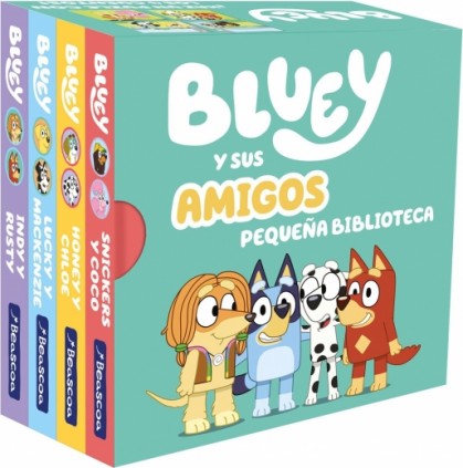 BLUEY Y SUS AMIGOS. PEQUEÑA BIBLIOTECA (