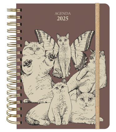 Agenda anual semanal 2025 Laura Agustí