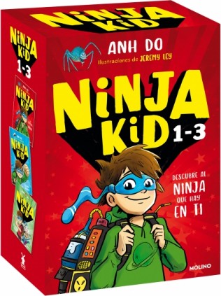 ESTUCHE NINJA KID 1-2-3