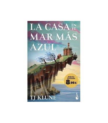 La casa en el mar más azul