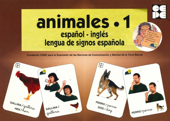 Vocabulario fotográfico elemental - Animales 1 (granja)