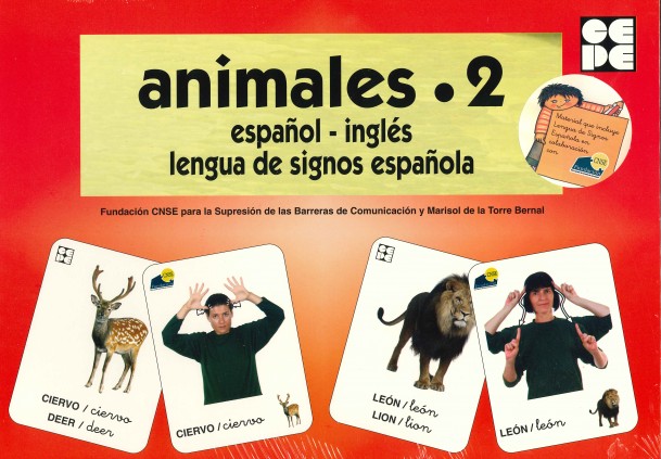 Vocabulario fotográfico elemental - Animales 2 (salvajes)