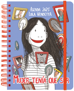 Agenda anual semanal 2025 Lola Vendetta