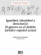 Igualdad, identidad y derecho(s): El género en el ámbito jurídico español actual