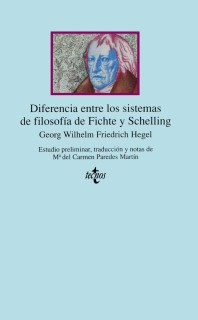 Diferencia entre los sistemas de filosofía de Fichte y Schelling