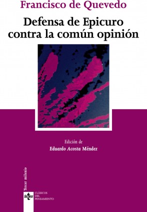 Defensa de Epicuro contra la común opinión