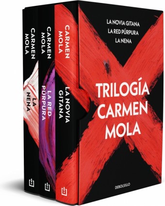 Trilogía Carmen Mola (pack con: La novia gitana | La red púrpura | La Nena)