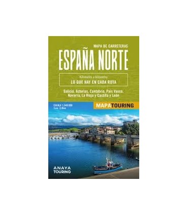 MAPA CARRETERAS ESPAÑA NORTE