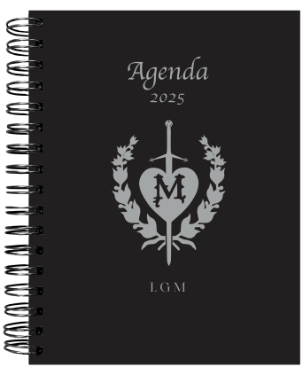 Agenda anual diaria 2025 ""Las Guerreras Maxwell""