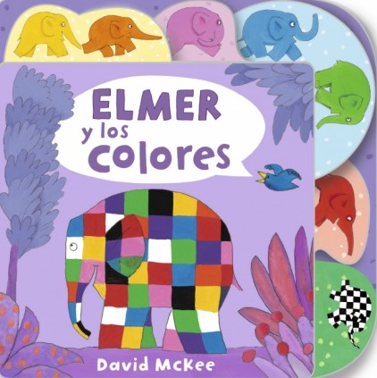 Elmer. Libro de cartón - Elmer y los colores