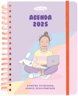 Agenda anual semanal 2025 Clarilou