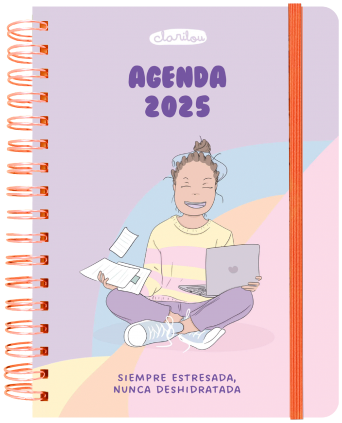 Agenda anual semanal 2025 Clarilou