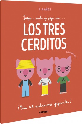 JUEGA PINTA Y PEGA CON LOS TRES CERDITOS