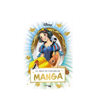El arte de colorear manga Disney